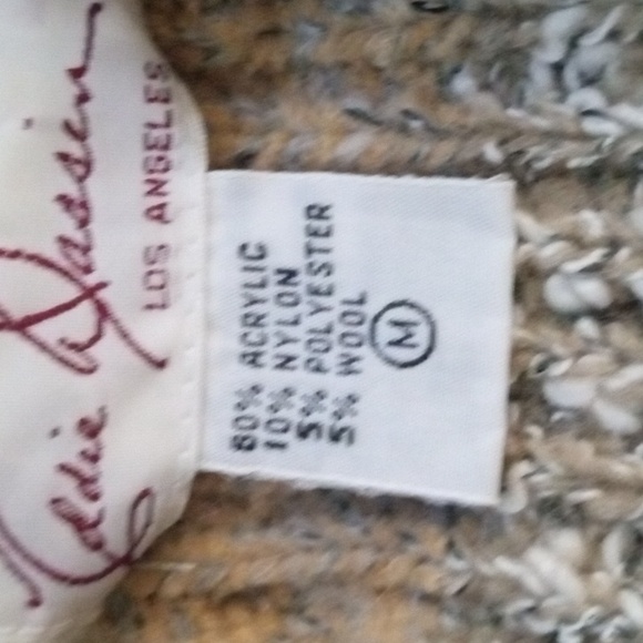 Striped Multicolor Turtleneck Sweater.  I Believe It's Vintage.  This Is In Like - Picture 4 of 10